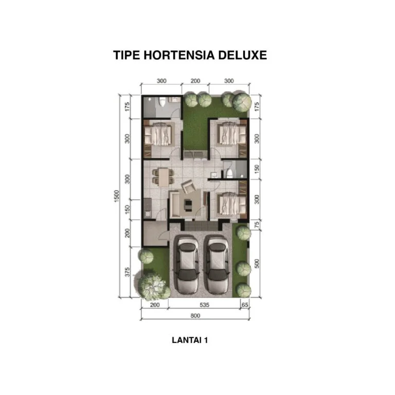 hortensia citraland tallasa city
